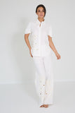 Dorothee schumacher blouse wit broderie