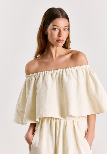 Studio clique blouse Gaelle ecru