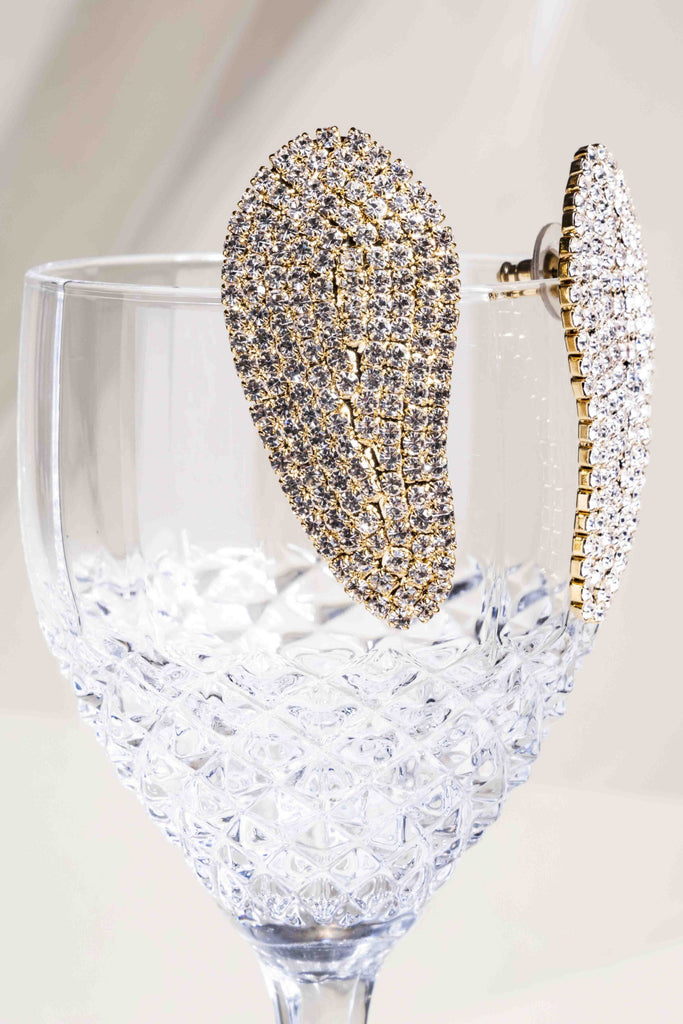 Souvenirs de Pomme oorbellen nova strass