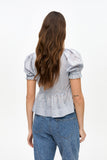 Ganni Candy striped blouse