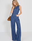 Shaft jumpsuit Tuta