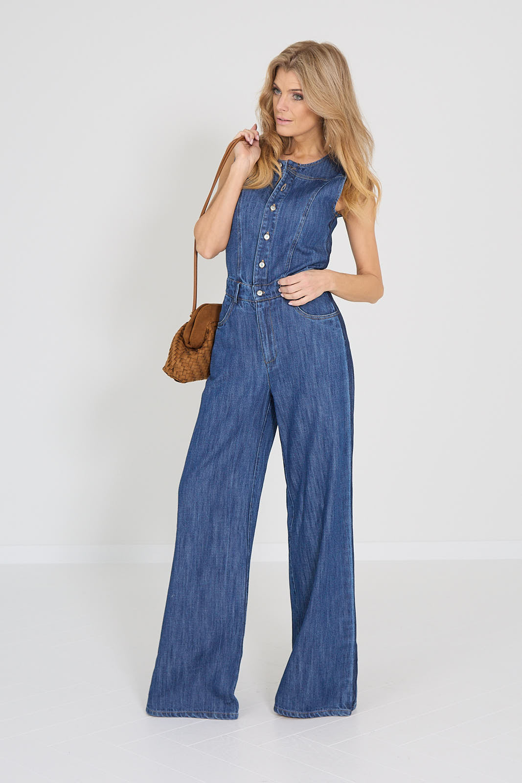 Shaft jumpsuit Tuta