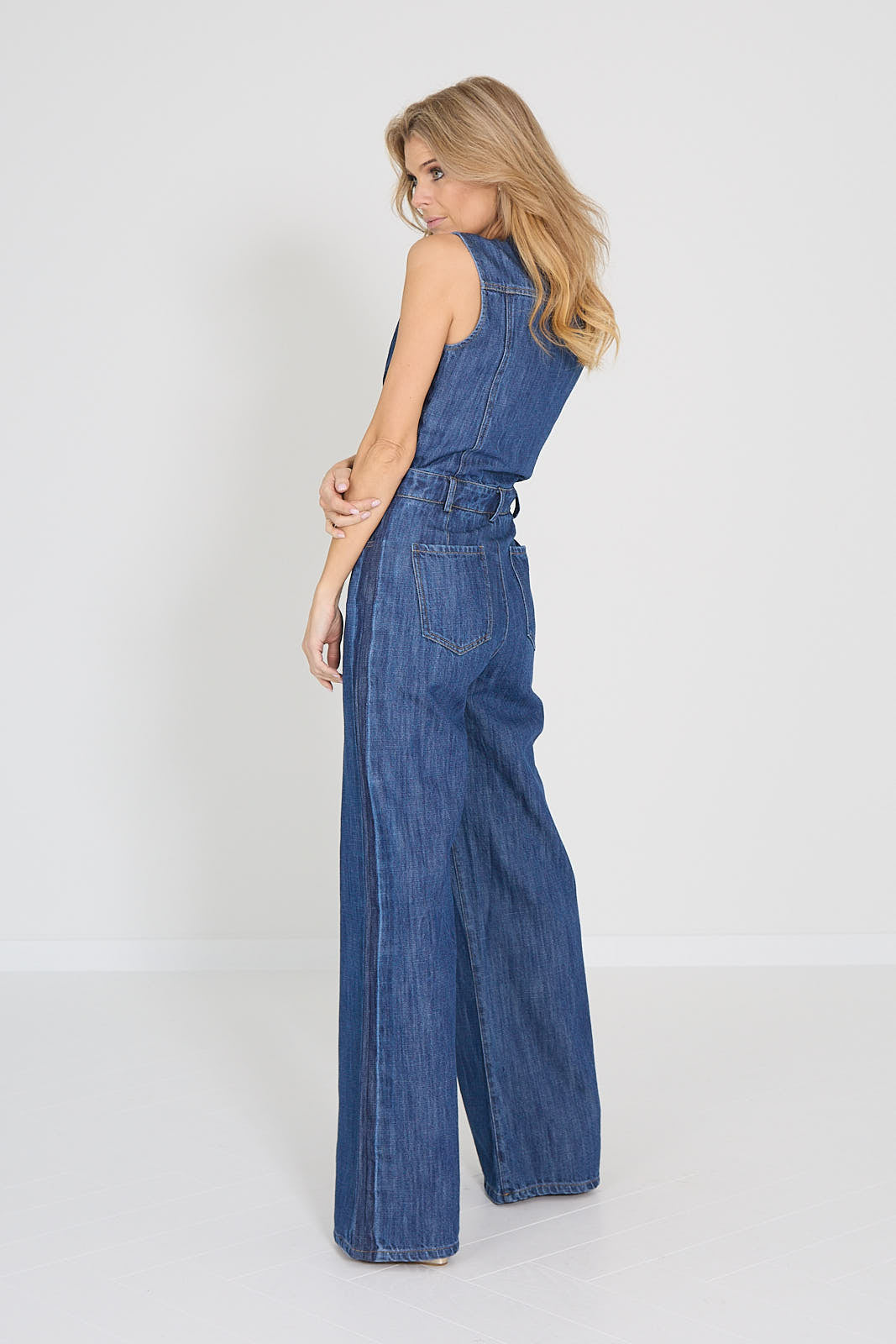 Shaft jumpsuit Tuta