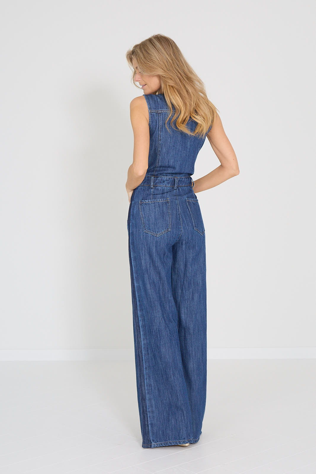 Shaft jumpsuit Tuta