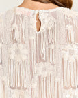Studio Clique fringe top Ada
