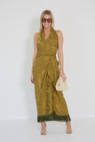 Mantero top Erita Khaki