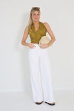 Mantero top Erita Khaki