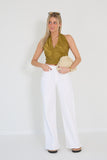 Mantero top Erita Khaki