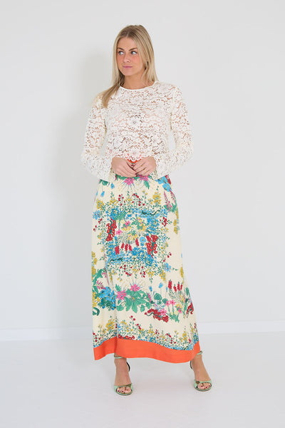 Lunatica blouse Pizzo white