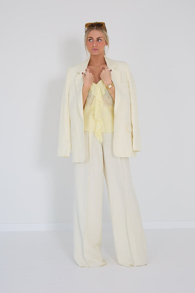 Dorothee schumacher blazer pastelgeel