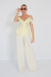Dorothee schumacher top pastelgeel