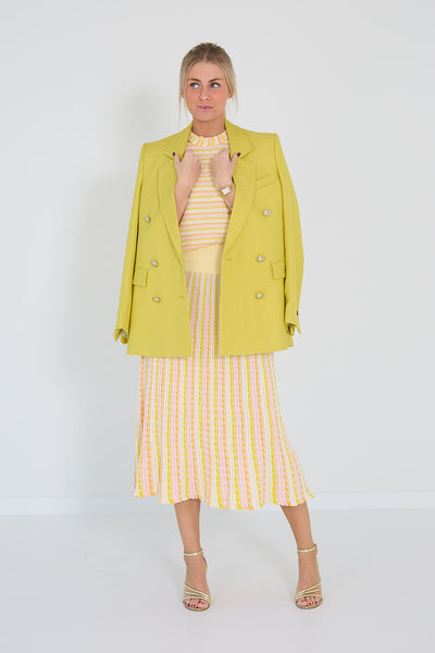 Dorothee schumacher blazer mosterdgeel