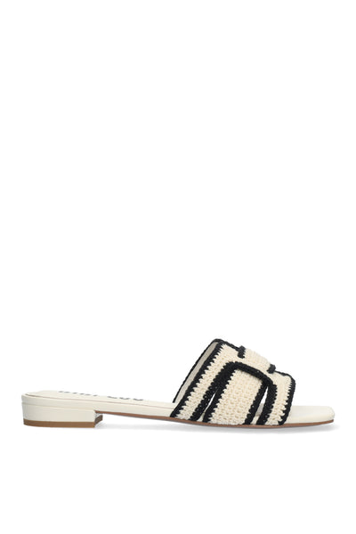 Bibi Lou sandalen zwart wit