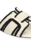 Bibi Lou sandalen zwart wit
