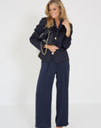 Luisa cerano broek Marine