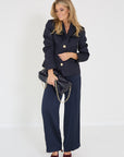 Luisa cerano broek Marine