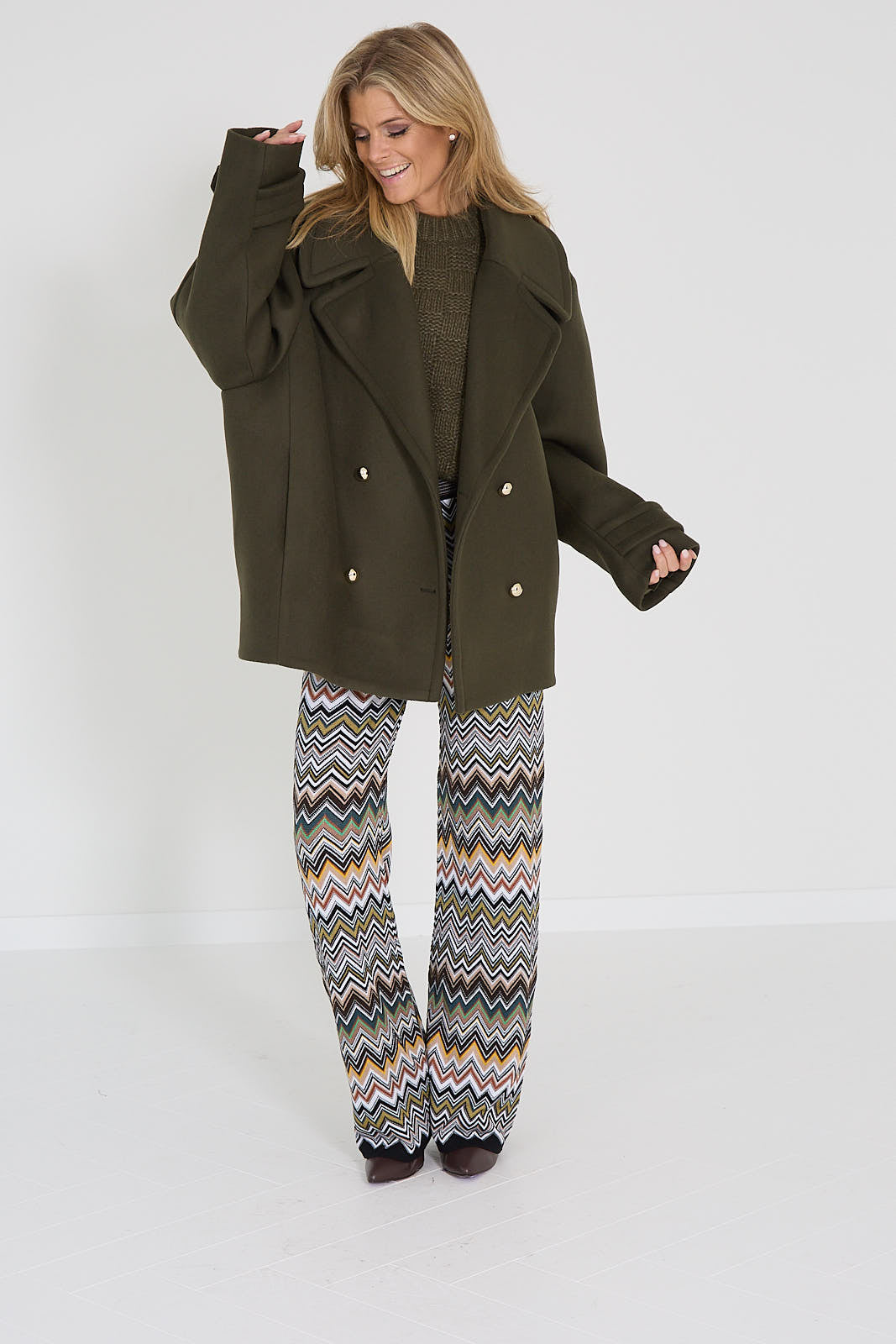 Missoni broek zigzag