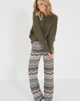 Missoni broek zigzag