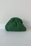 Maria la rosa Clutch crochet groen