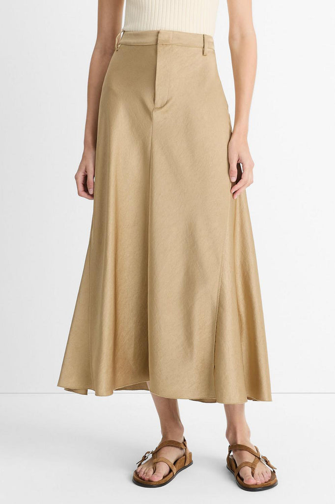 Vince rok satijn camel