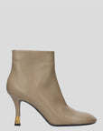 Lola Cruz enkellaars taupe