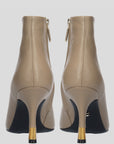 Lola Cruz enkellaars taupe