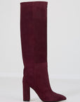 Toral boots lang suède burgundy