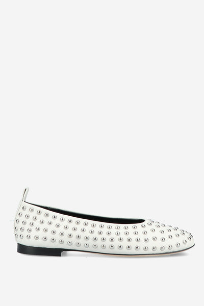 ODARE Alba nappa off white ballerina