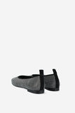ODARE Agate nero strass ballerina
