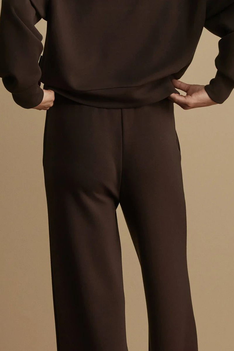 THE WIDE LEG PANT COFFEE