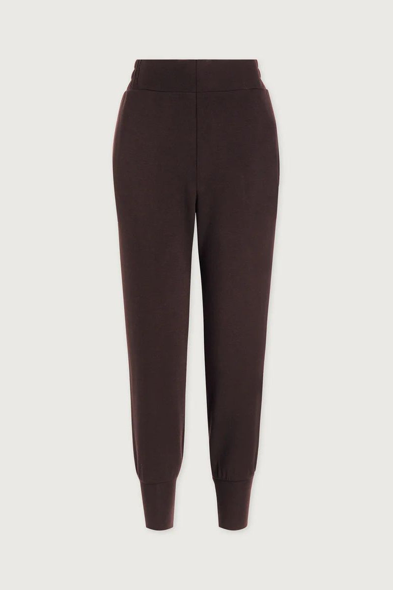 THE SLIM CUFF PANT COFFEE