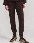 THE SLIM CUFF PANT COFFEE