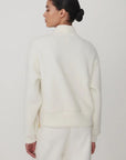 NUMFORD HALF ZIP FLEECE EGRET