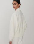 KLAUDIA FLEECE JACKET EGRETS
