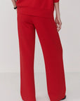 THE WIDE LEG PANTS RED