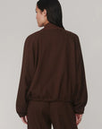 KEAGAN SHORT BLOUSON DARK COCAO