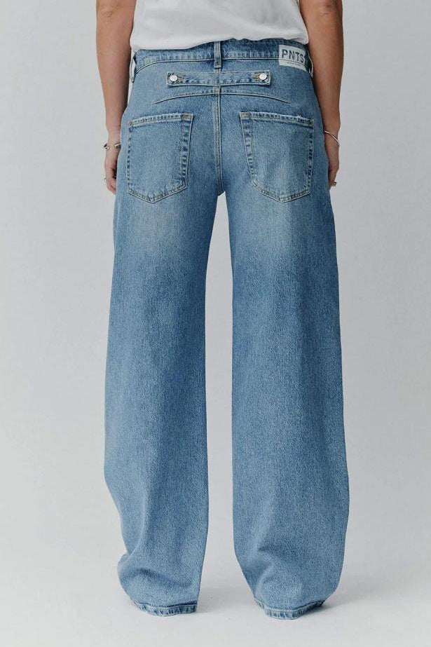 JEANS GESP ACHTER