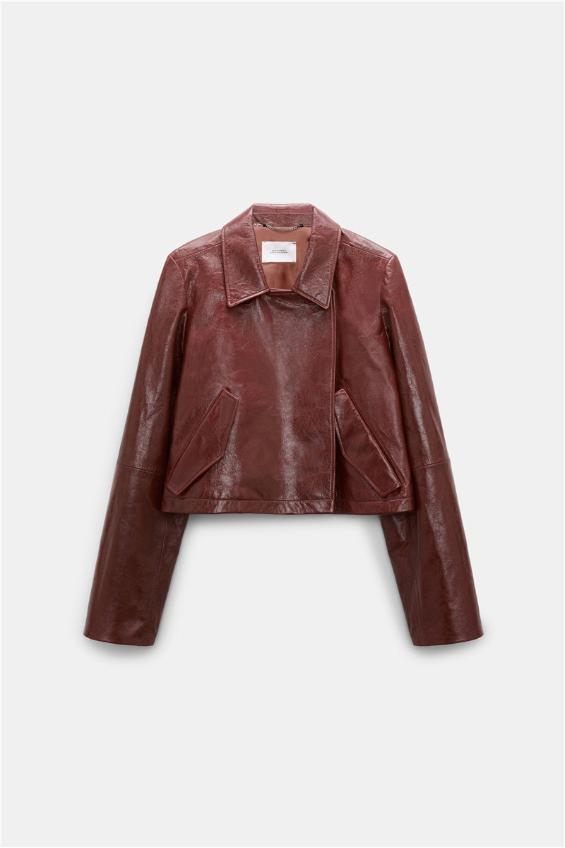 26W-Dorothee Schumacher-BLAZER-BORDEAUX