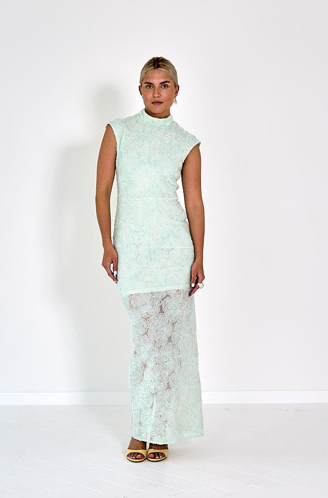 JURK FLOWER MESH MAXI ICE FLOW