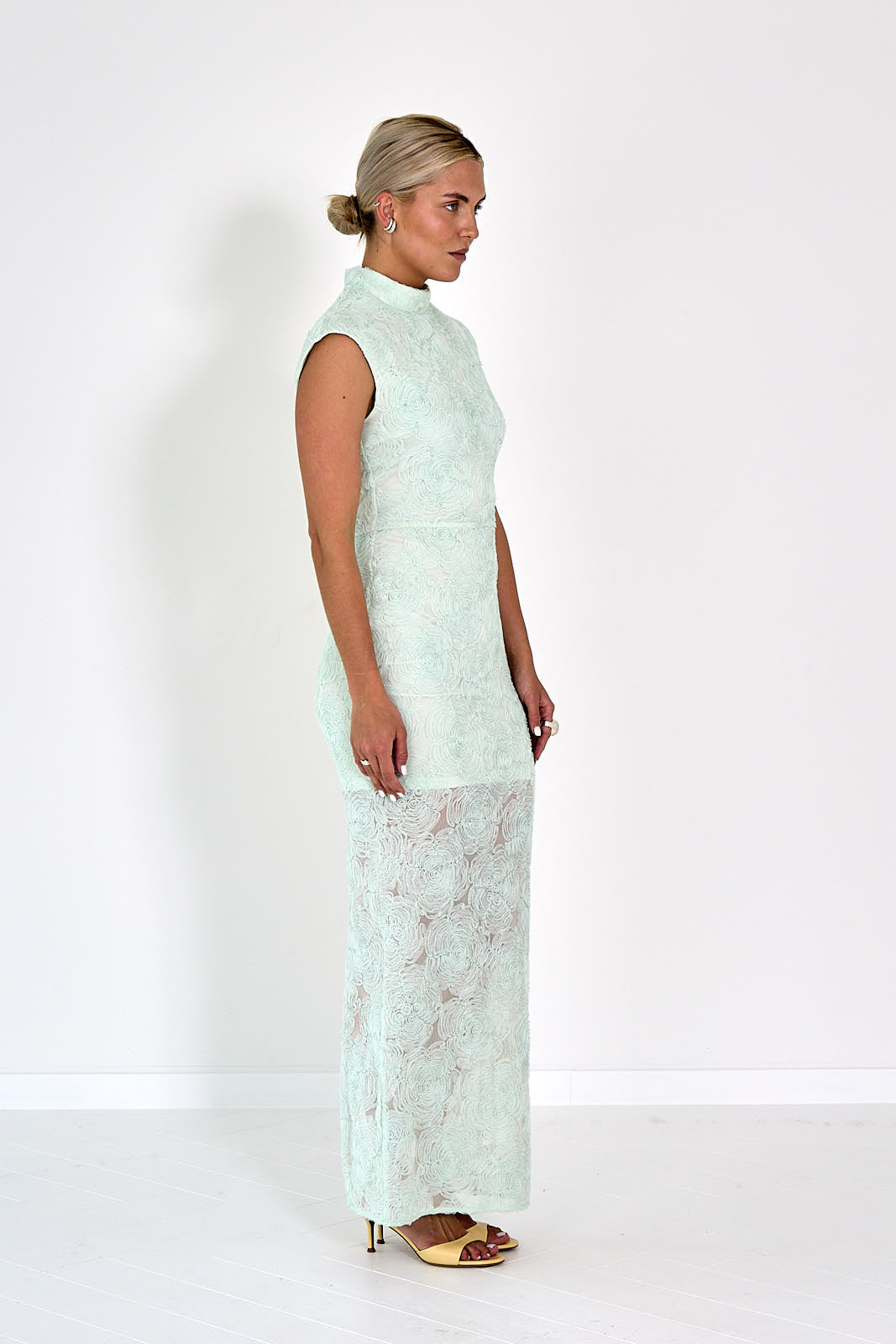 JURK FLOWER MESH MAXI ICE FLOW