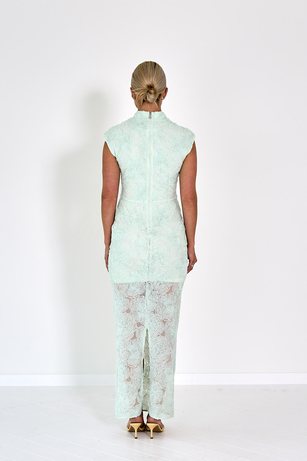 JURK FLOWER MESH MAXI ICE FLOW