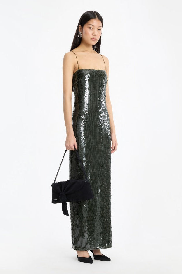 JURK SEQUINS MAXI SLIP