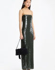 JURK SEQUINS MAXI SLIP