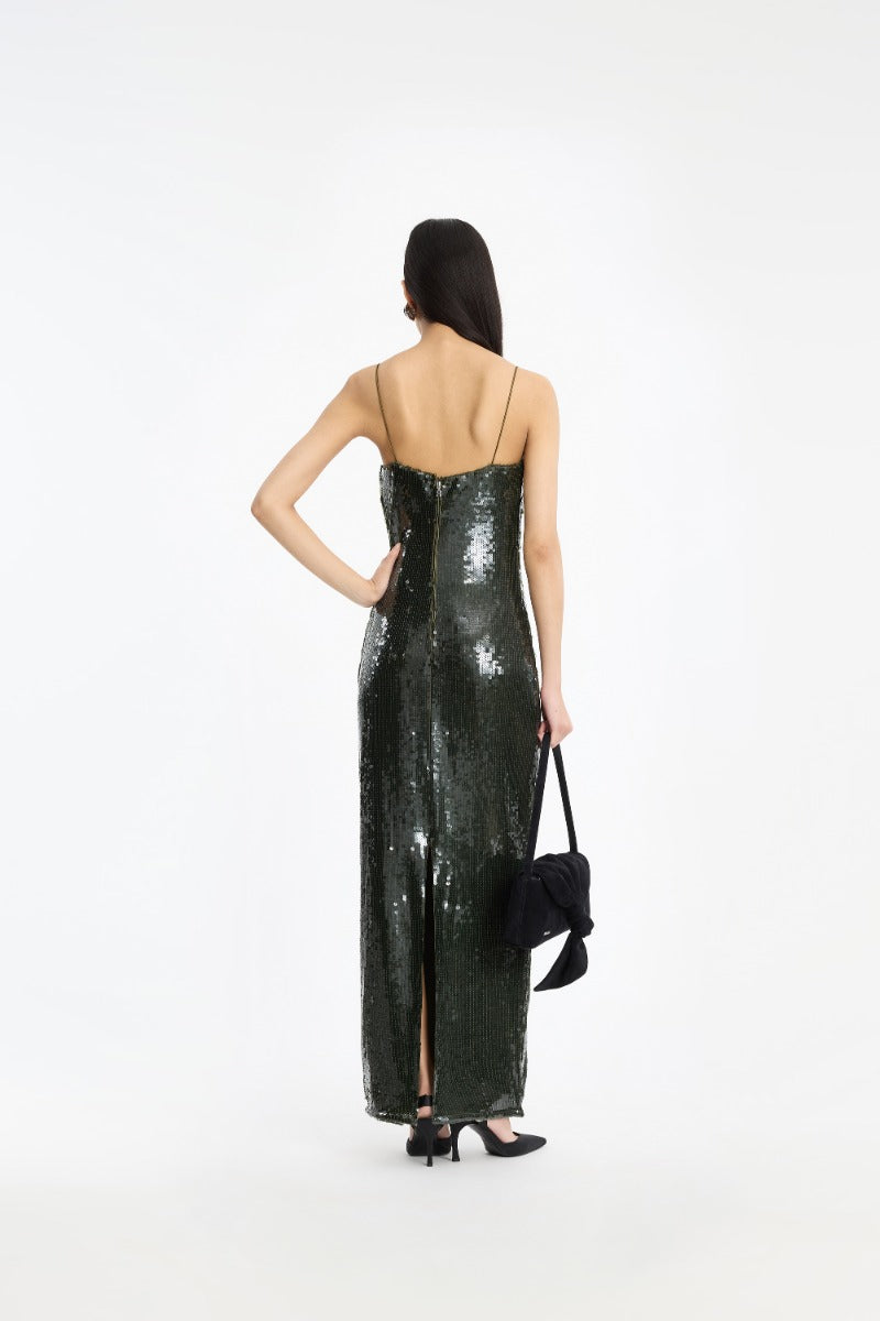 JURK SEQUINS MAXI SLIP