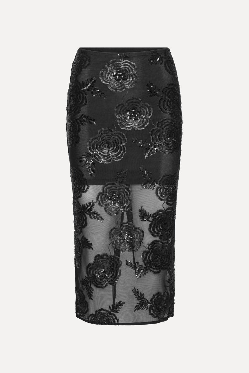 ROK SEQUINS MIDI PECIL