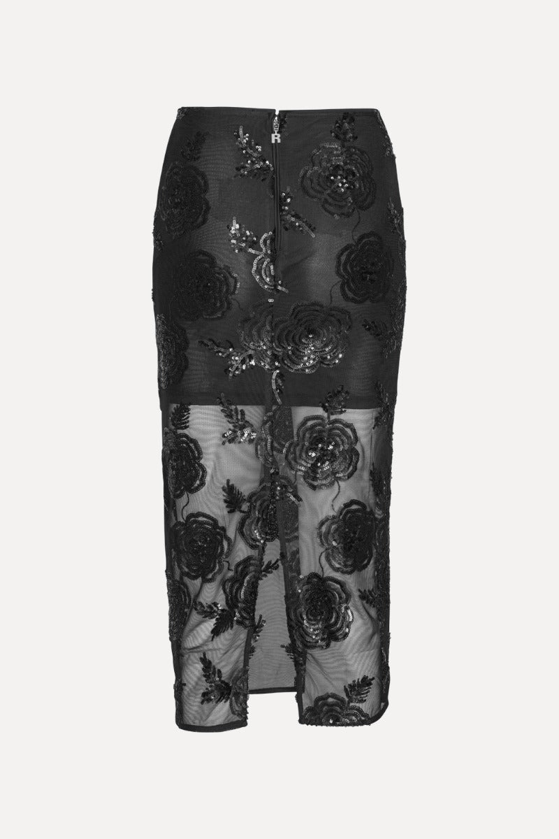 ROK SEQUINS MIDI PECIL