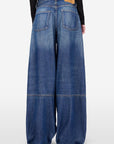 26W-HAIKURE-BROEK JEANS-MARINE DONKER