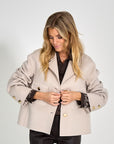 26W-MAX MARA-BLAZER-BEIGE MIDDEN