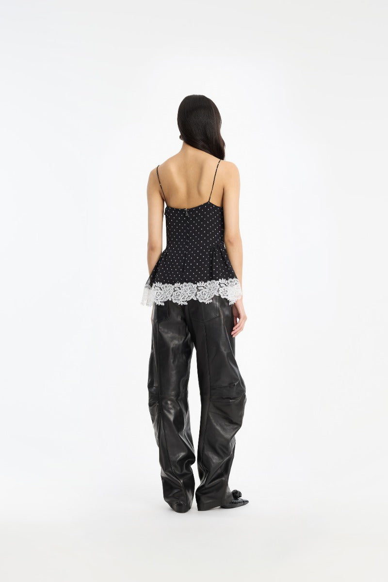 BLOUSE LACEBAND CAMISOL