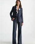 26W-Dorothee Schumacher-BLAZER-BLAUW MID